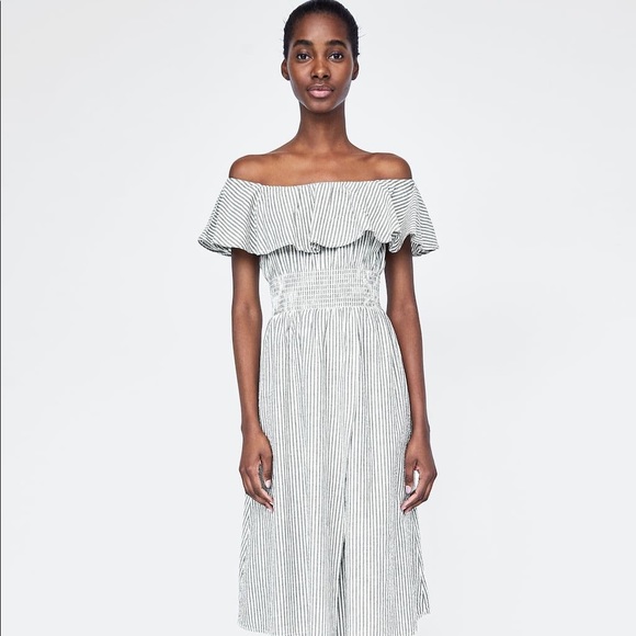 Zara off shoulder dress - Picture 1 of 6